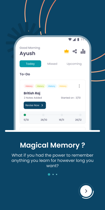 Revu App Screenshot - Create Study Topics Interface